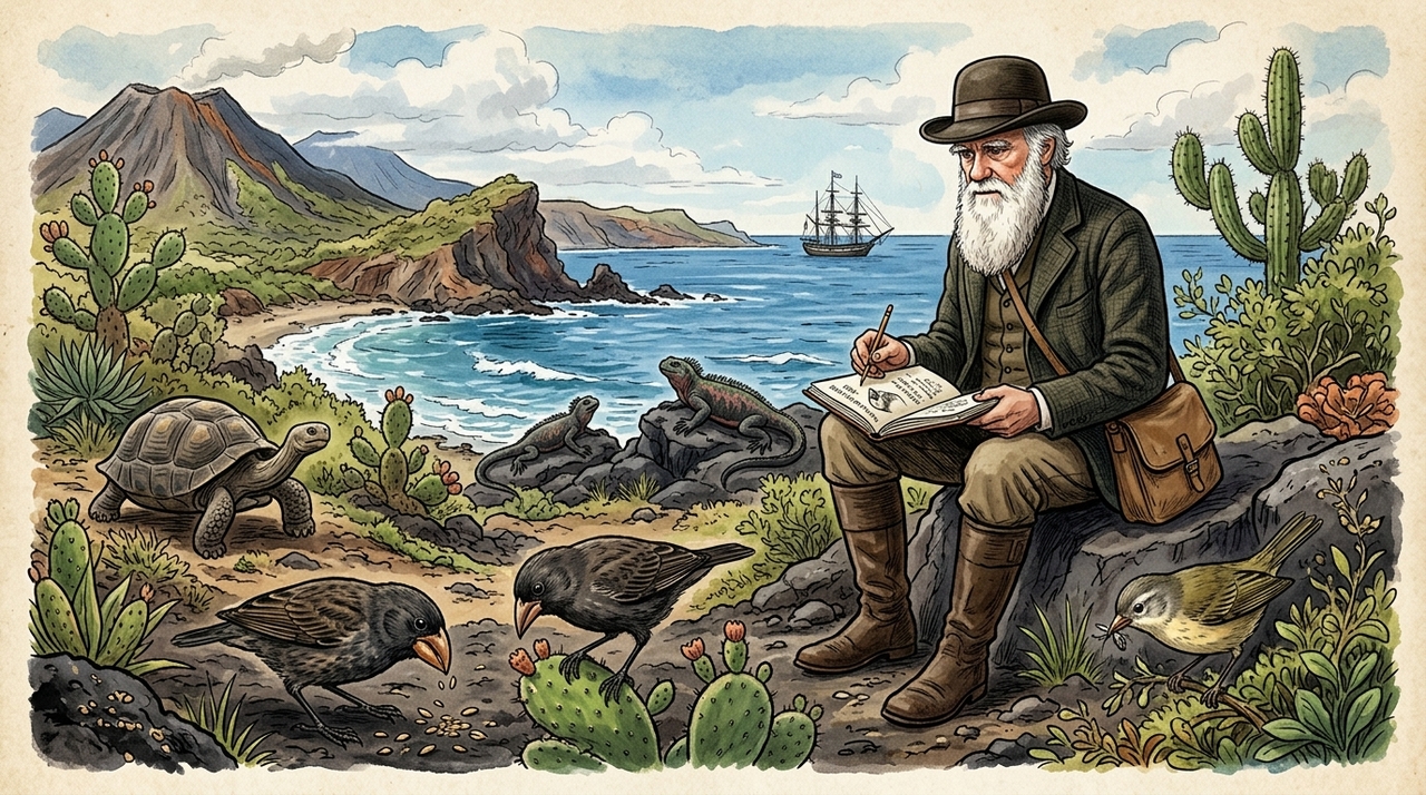 Charles Darwin, cientista: “Não é o mais forte que sobrevive, nem o mais inteligente, mas o que melhor se adapta às mudanças.”