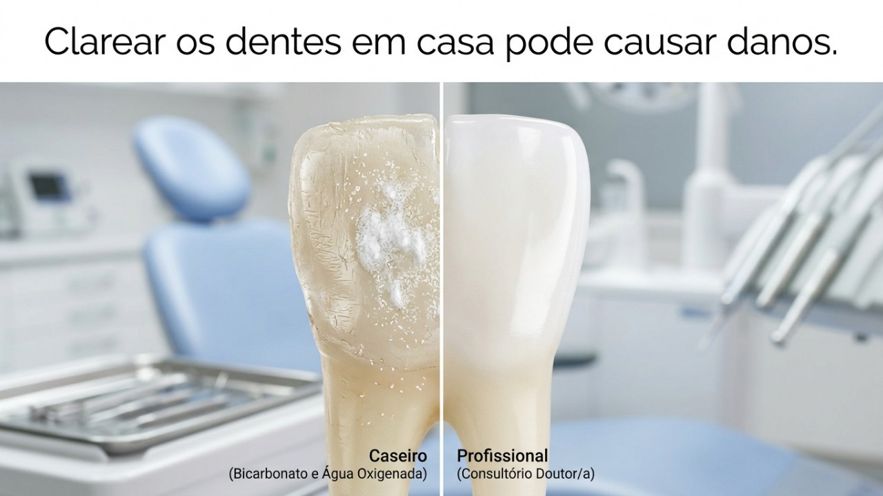 Alerta sobre misturas água oxigenada com bicarbonato: para q