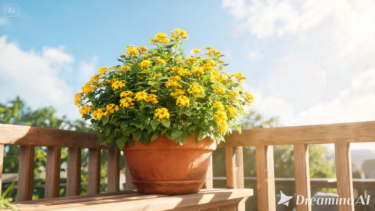 Quem busca uma planta para varanda fácil de cuidar encontrou uma favorita. O aroma de mel e a floração constante chamam atenção.