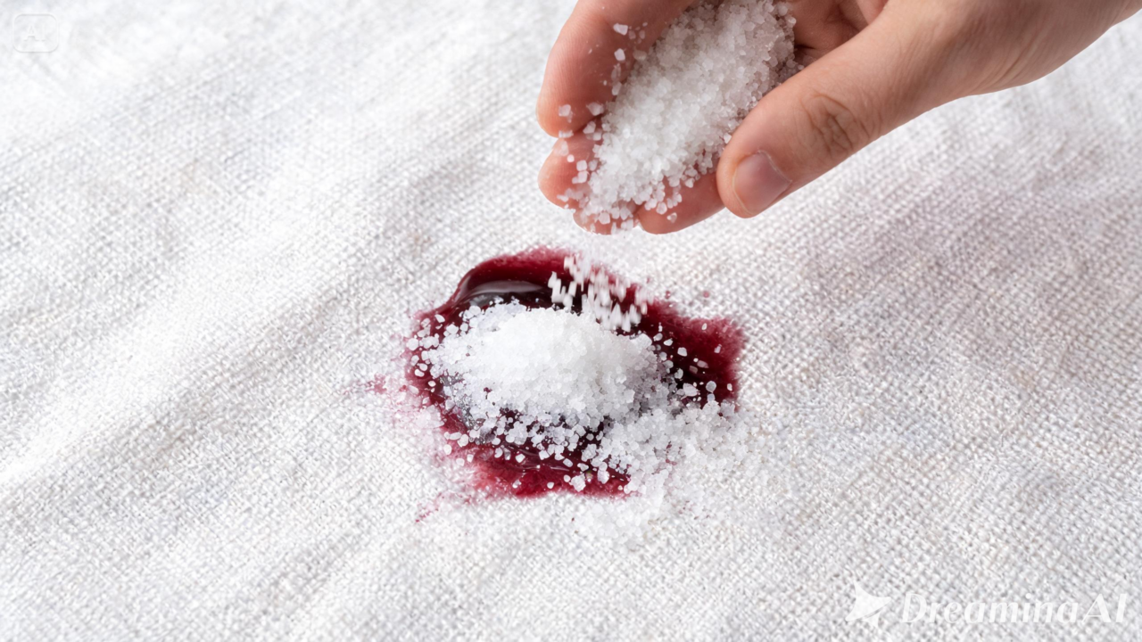 Quem age nos primeiros minutos após a mancha de vinho tinto tem mais chances de salvar o tecido. Saiba quais passos seguir.