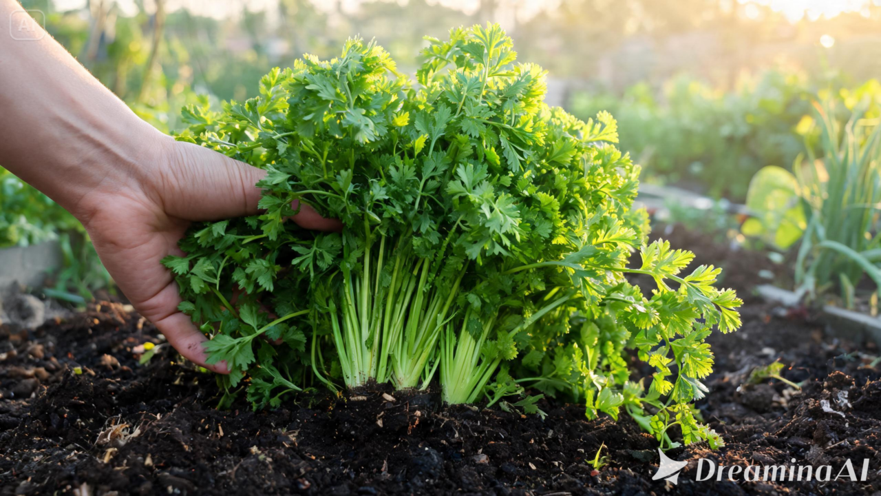 Quem cultiva salsinha em casa pode evitar folhas amareladas com ajustes simples na rega e na forma de colher. Entenda como fazer.