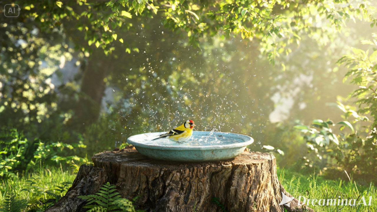 Aves no jardim ajudam no controle de pragas e na biodiversidade. Saiba como uma mini lagoa pode fazer diferença no ambiente.