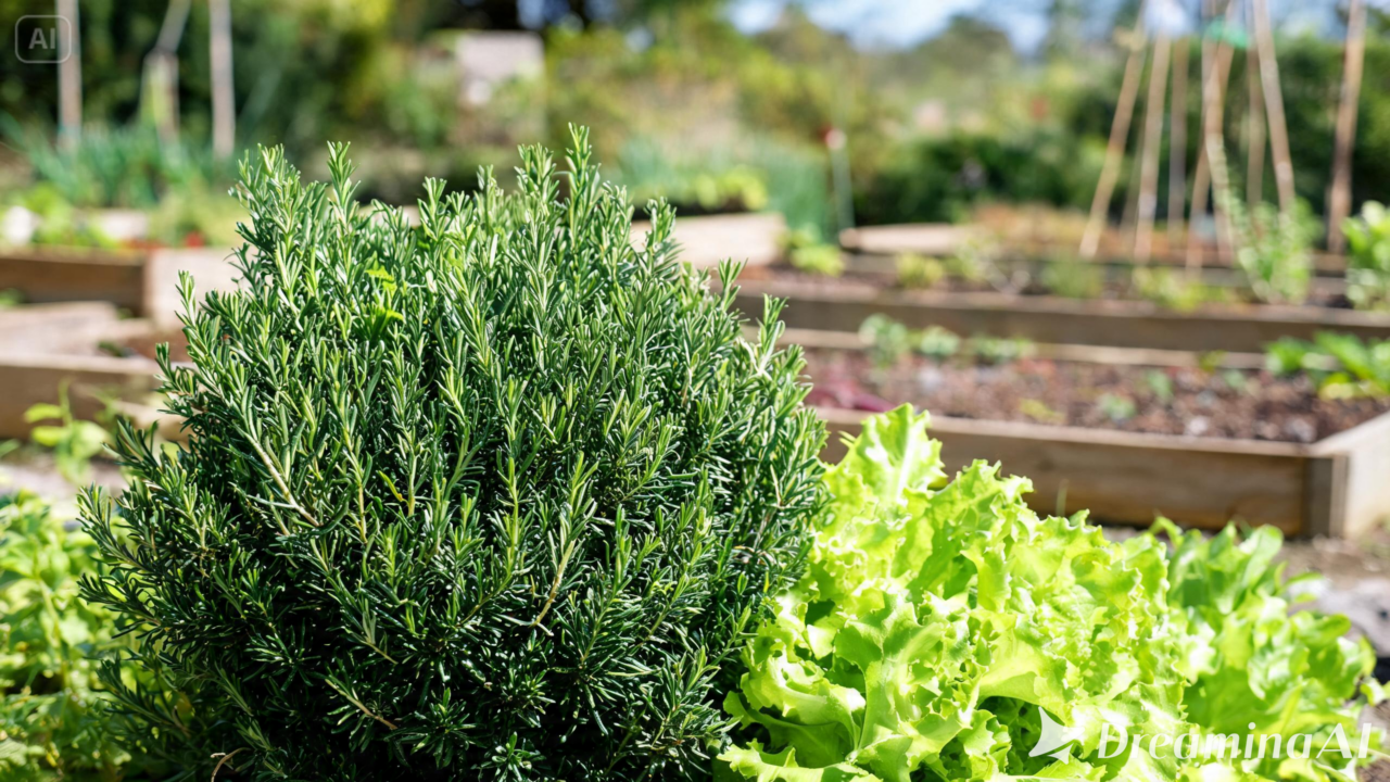 Uma borda de ervas pode reduzir a presença de caracóis no jardim e ainda atrair polinizadores ao longo do ano.