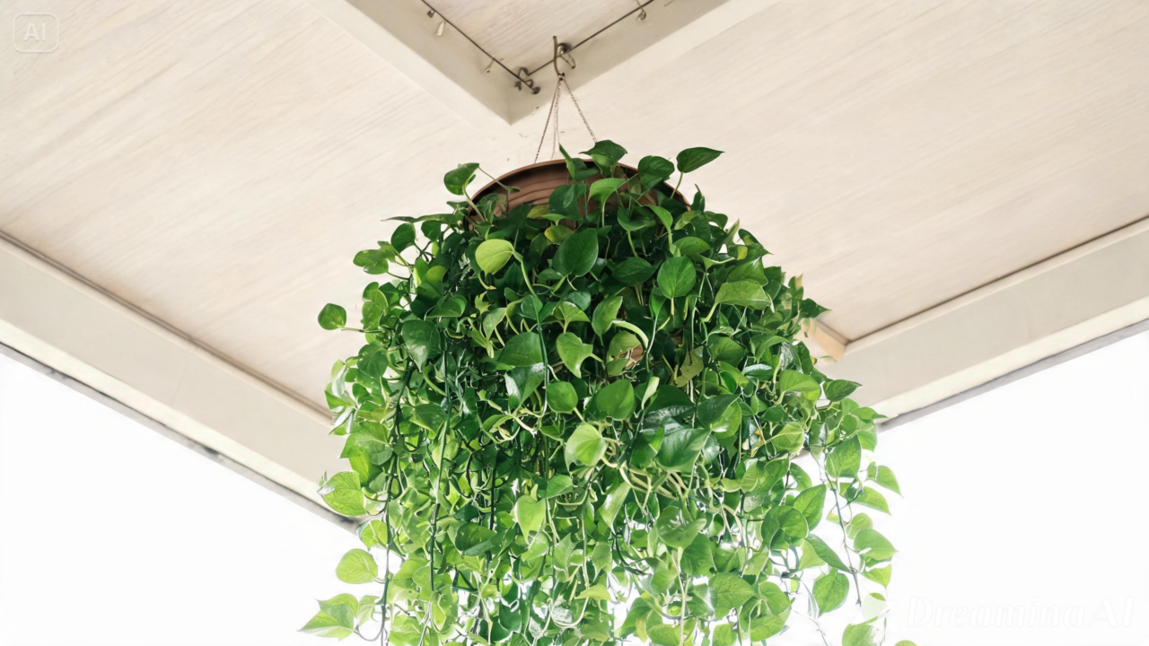 A planta pendente que rivaliza com samambaias e orquídeas pode transformar pequenos espaços em refúgios verdes acolhedores.