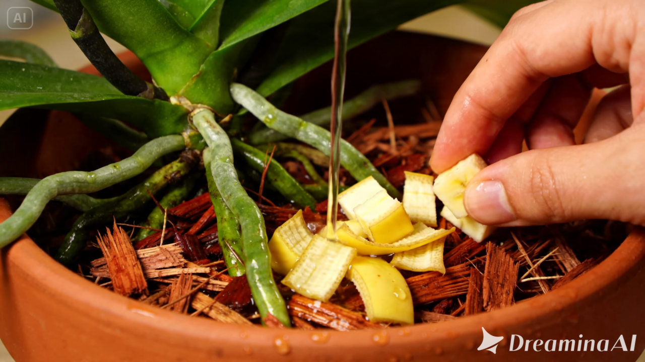 Um resíduo simples da cozinha pode complementar a nutrição das orquídeas. O segredo está na forma correta de aplicação.