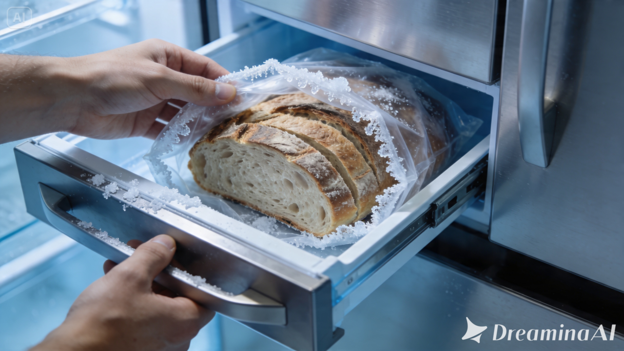Entenda se congelar pão muda o valor nutricional ou o índice glicêmico e descubra o melhor método para armazenar em casa com qualidade