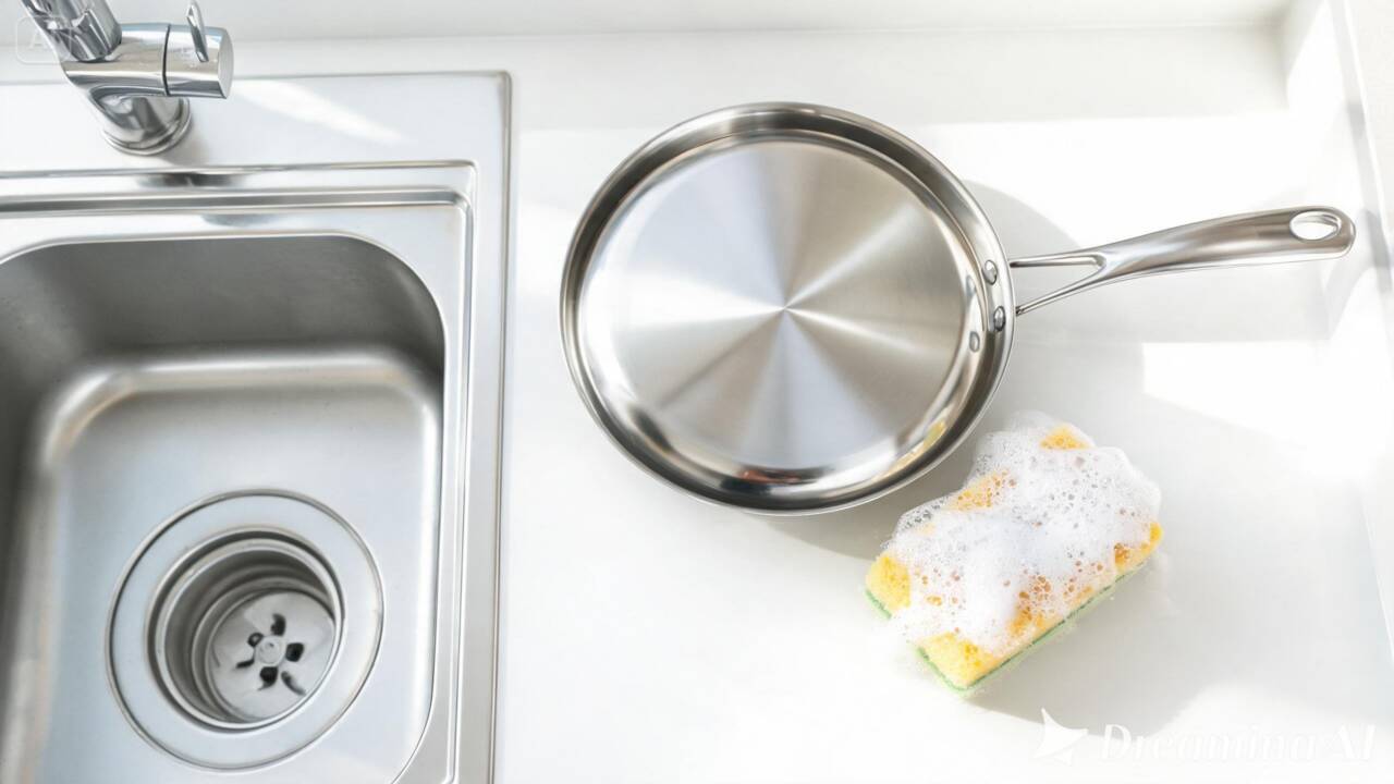 Confira como recuperar panela de aço inoxidável queimada e remover manchas escuras com truques caseiros fáceis e sem arranhar o inox.