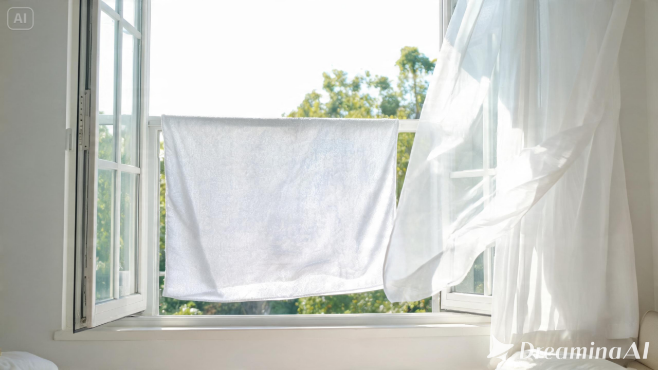 Descubra como refrescar o quarto sem ar-condicionado usando uma toalha úmida na janela e outras técnicas caseiras para melhorar o conforto térmico.