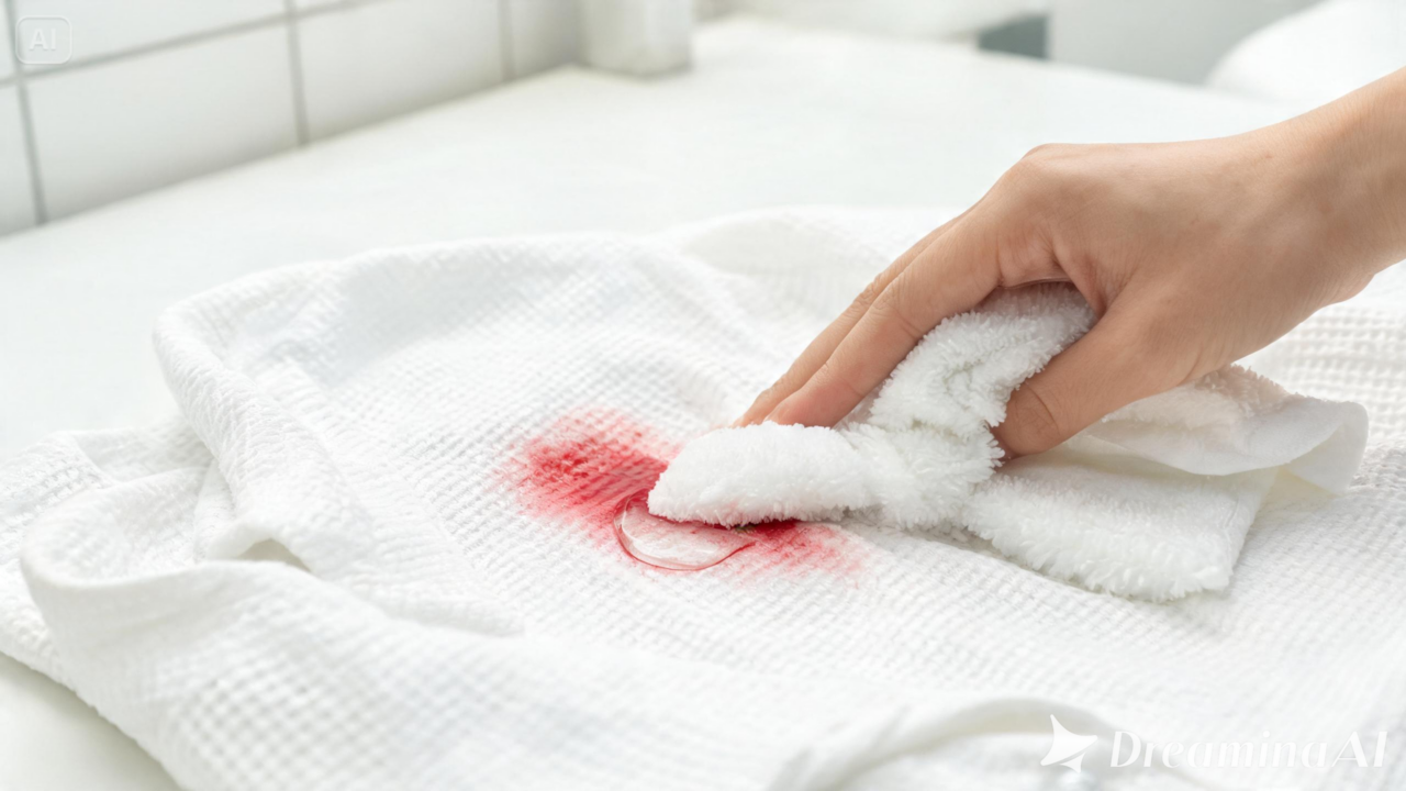 Conheça os produtos caseiros mais usados para remover manchas de batom e saiba como proteger as fibras durante a limpeza.