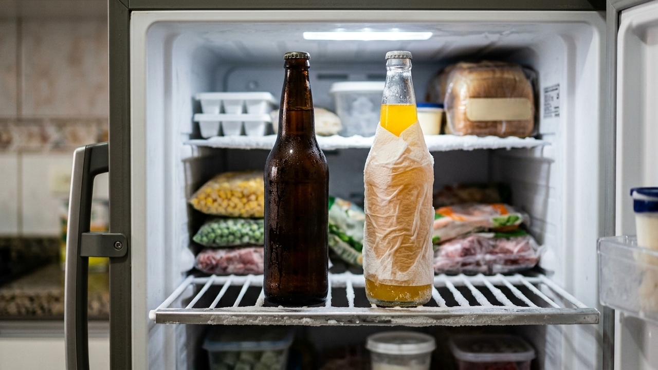 A melhor maneira de gelar bebidas sem perder tempo