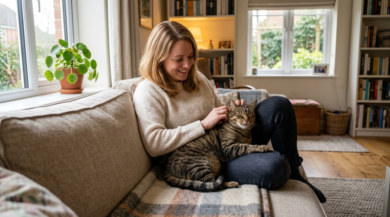 Os especialistas identificaram diversos comportamentos que ajudam a entender quando um gato se sente seguro ao lado de seu tutor.