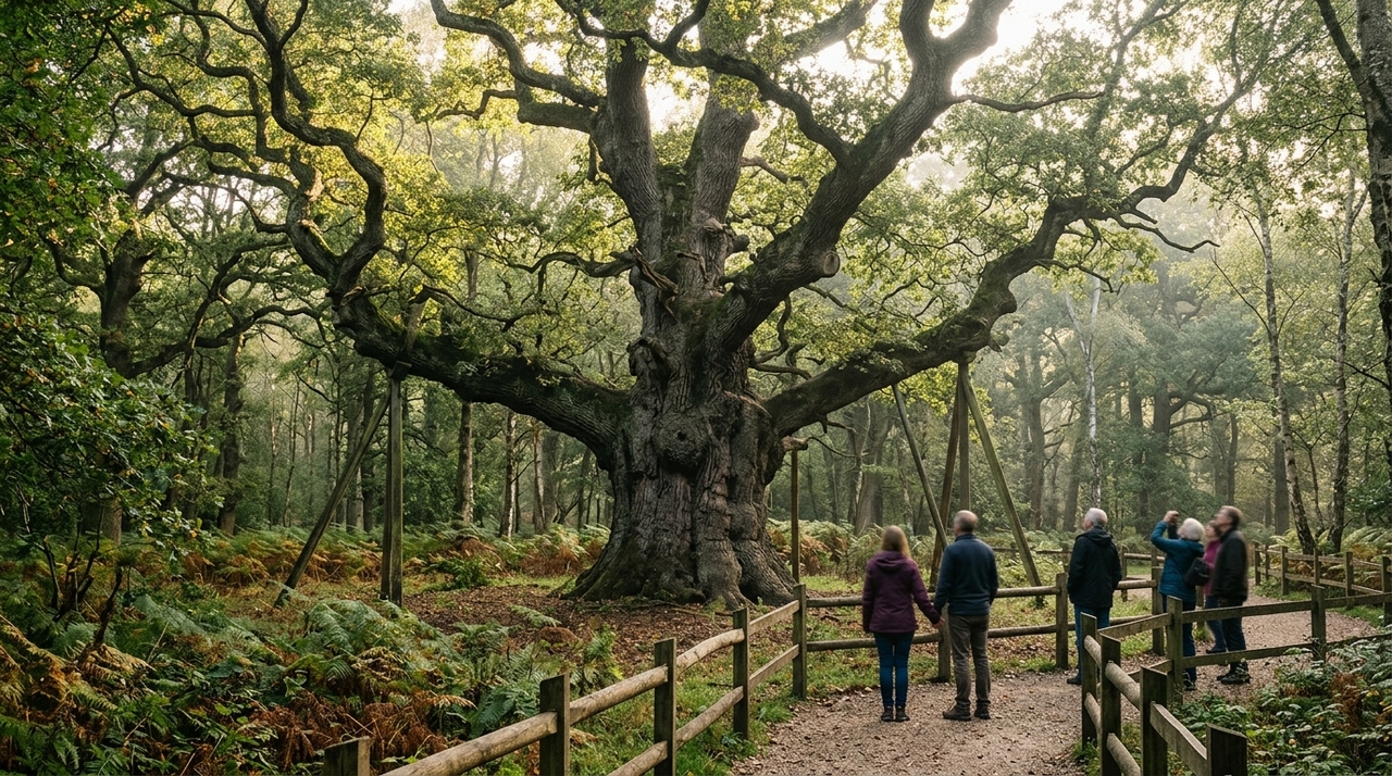 No imaginário popular, o Major Oak está ligado à figura de Robin Hood, personagem do folclore inglês associado à Idade Média.