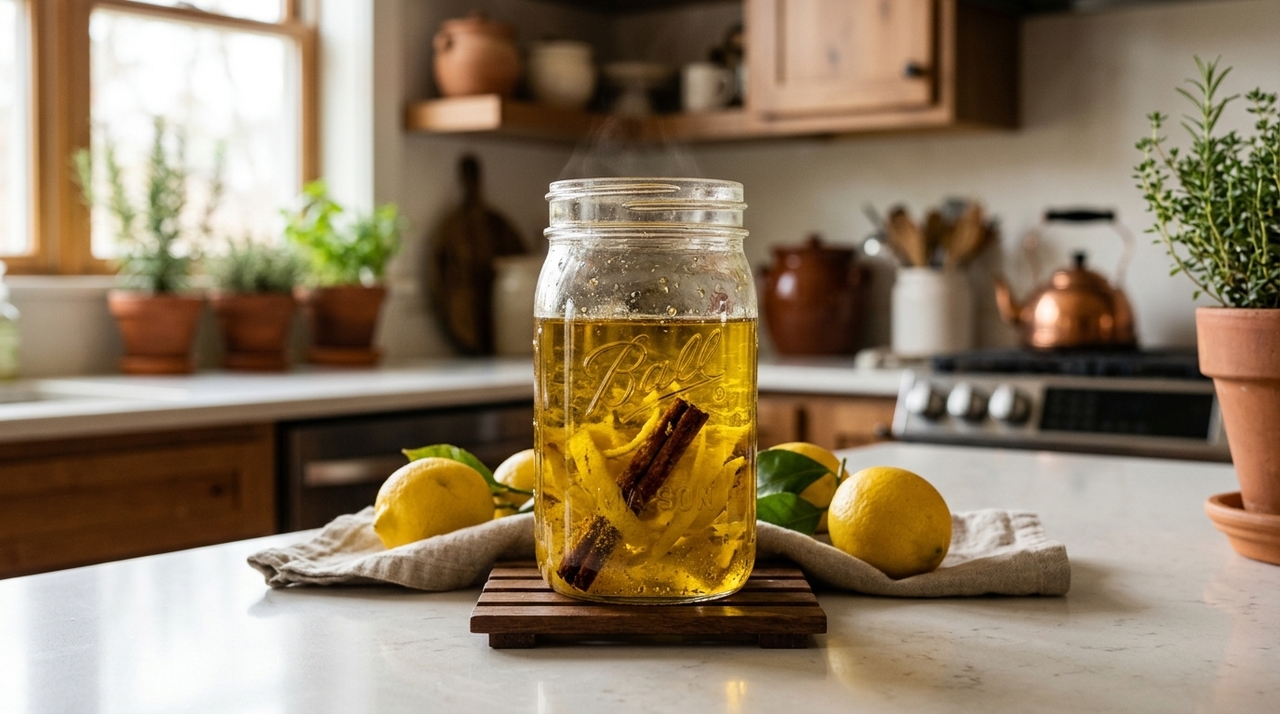Misturar azeite, raspas de limão e canela: para qu