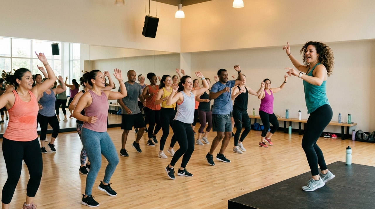 A dança envolve música, expressão, coordenação e diversão, o que reduz a sensação de obrigação.