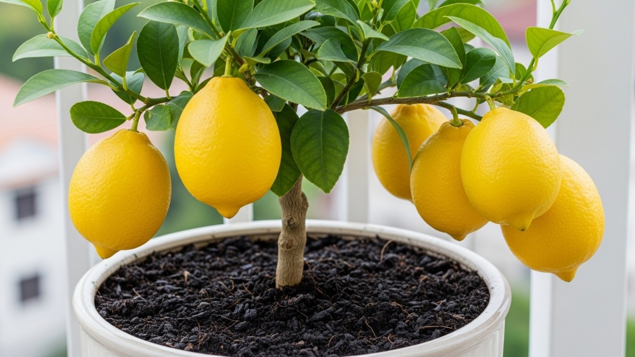O reaproveitamento de cascas de batata enriquece o solo e fortalece as raízes das plantas em vasos de forma sustentável. – Imagem gerada por IA
