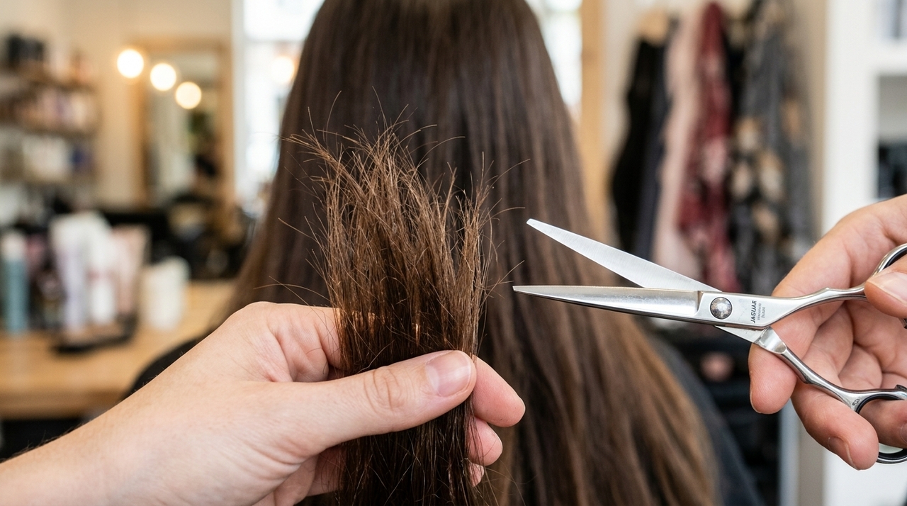 Além do calendário, o próprio cabelo dá sinais de que precisa de corte.