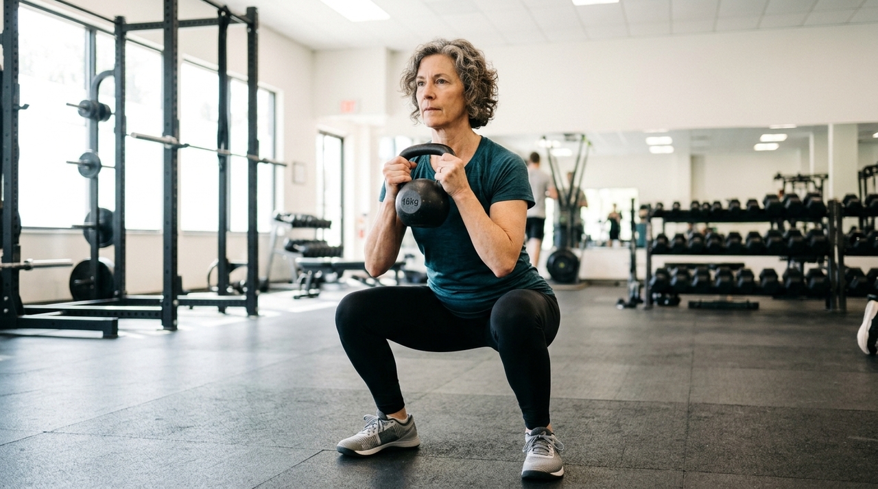 Com o passar dos anos, ocorre uma perda natural de massa muscular e força, processo conhecido como sarcopenia.