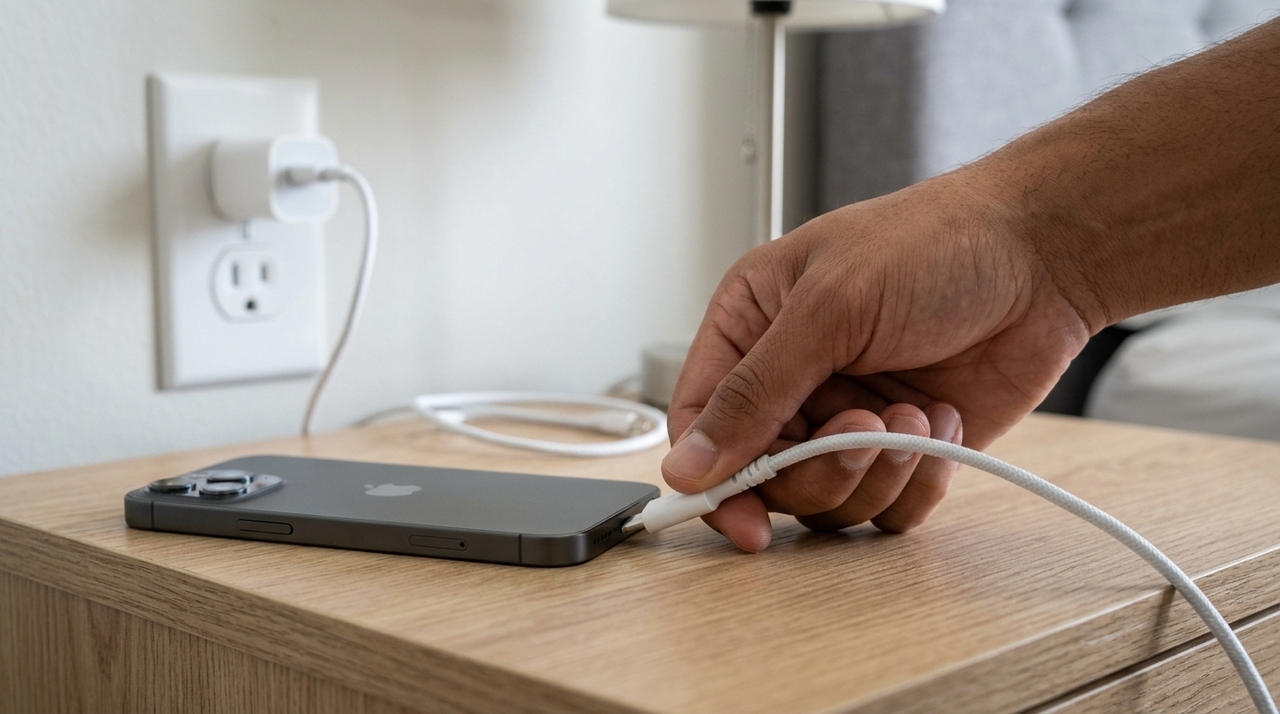 Conectar primeiro o cabo ao celular e depois ligar o carregador na tomada geralmente não estraga o aparelho de imediato.