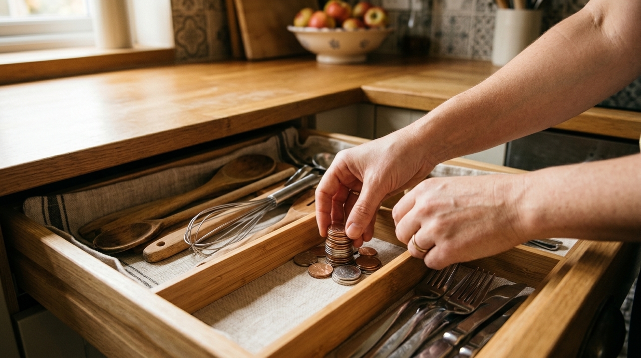 A prática é simples e não exige materiais específicos além das próprias moedas.