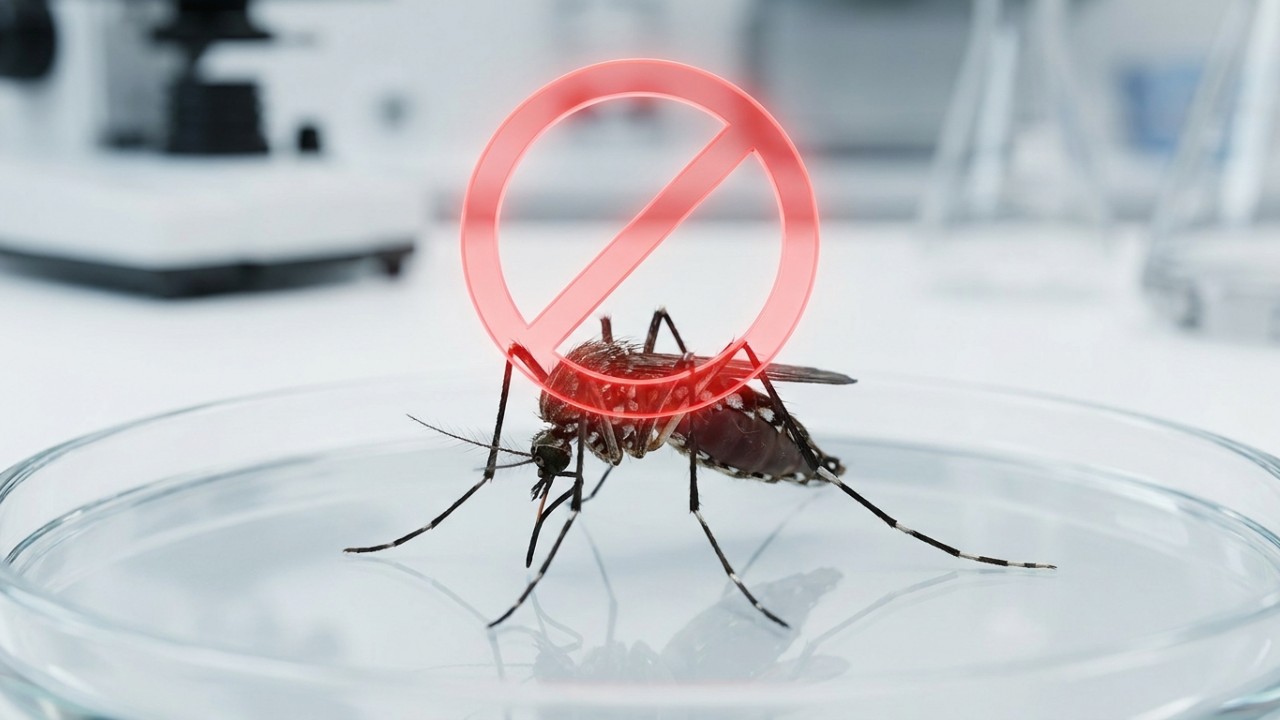 Cientistas descobrem que o composto DEET perde a eficácia quando o inseto inverte sua repulsa natural em interesse ativo. – Imagem gerada por IA
