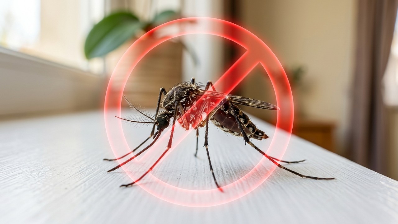 Os compostos biológicos exalados pelas folhagens criam uma barreira invisível que protege o ambiente doméstico contra os insetos. – Imagem gerada por IA
