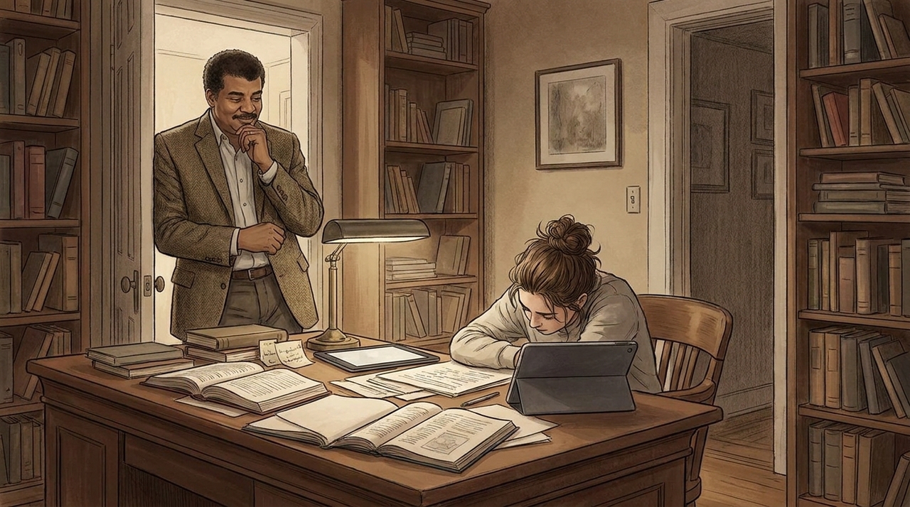 Citação do dia de Neil deGrasse Tyson: “Curioso qu