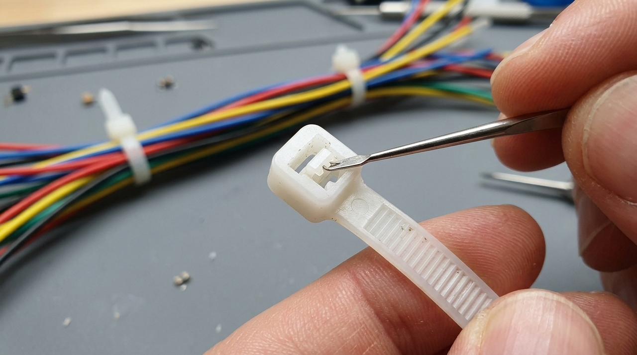 Um truque fácil para remover uma abraçadeira de ny