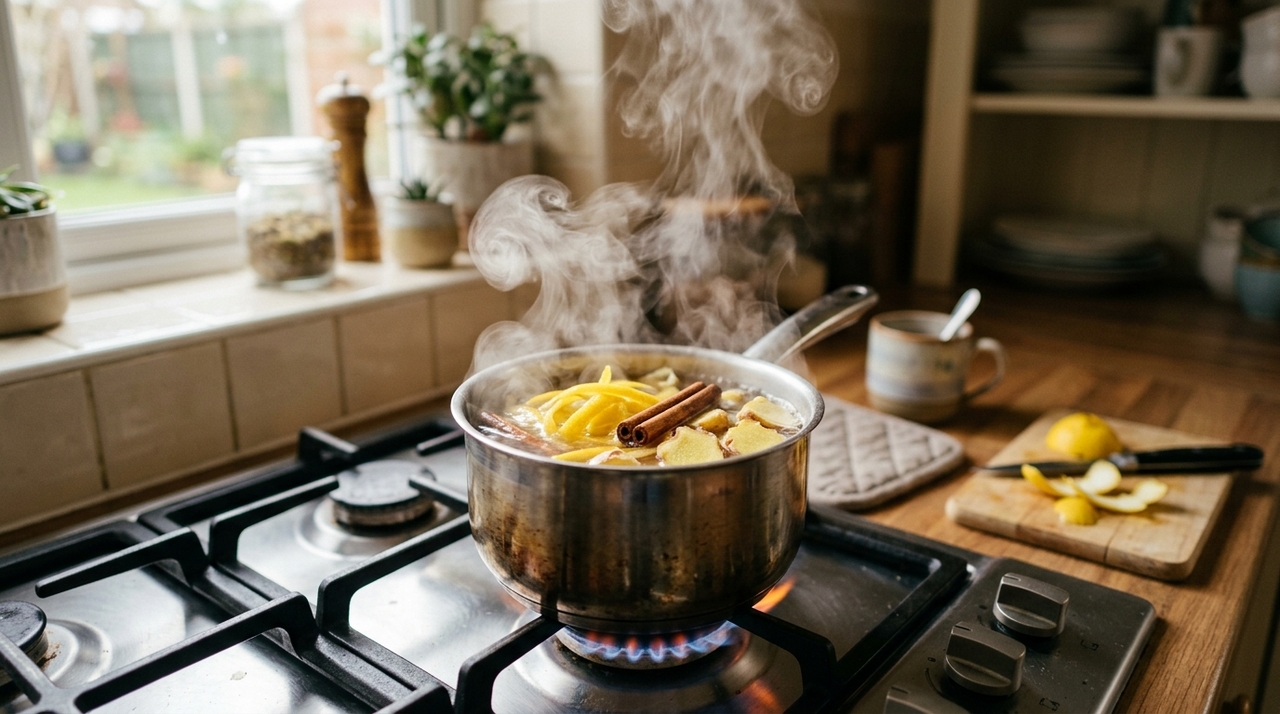 O uso mais seguro e direto é como aromatizador natural.