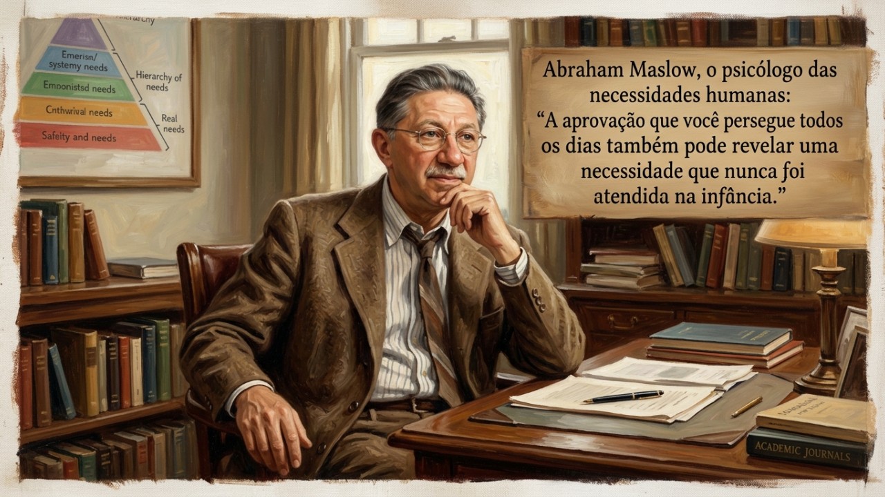 Abraham Maslow, o psicólogo das necessidades humanas: “A apr