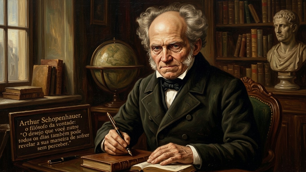 Arthur Schopenhauer, o filósofo da vontade: “O desejo que vo