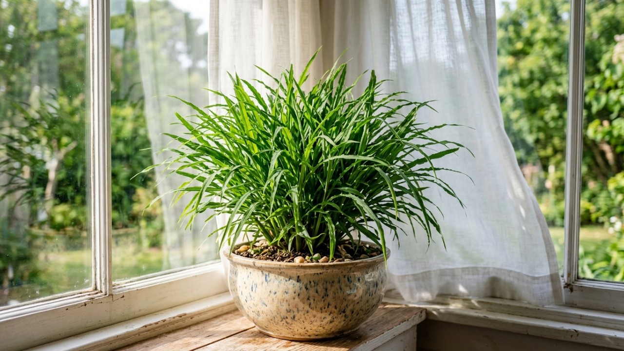 Cultivar plantas aromáticas perto de janelas e portas ajuda a afastar os pernilongos de forma ecológica e natural. – Imagem gerada por IA