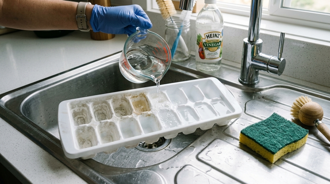 A reação química promovida pelo aquecimento desse insumo doméstico atua diretamente nas superfícies porosas, descolando as partículas indesejadas com extrema facilidade