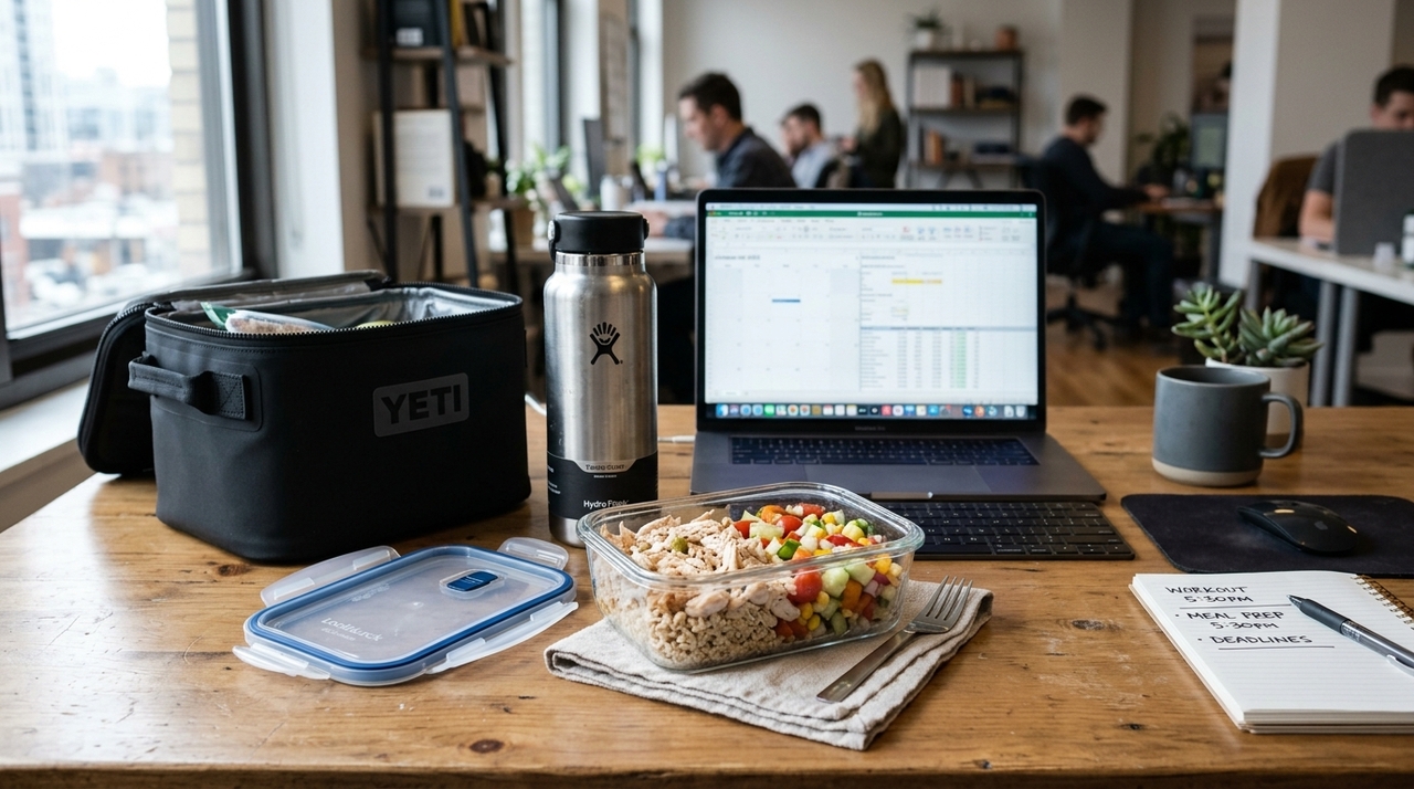 A otimização do tempo no escritório começa com escolhas inteligentes na cozinha, permitindo que a preparação de receitas eficientes aconteça sem complicações.