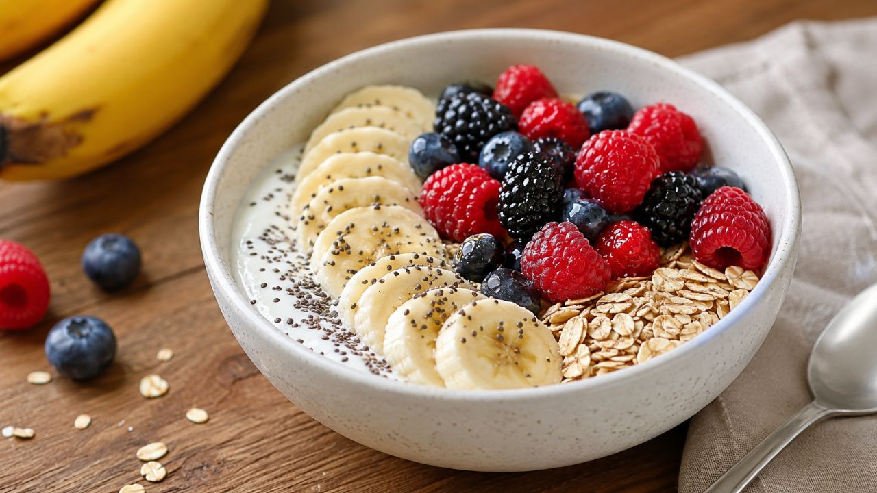 Alimentos ricos em proteínas, carboidratos complexos e gorduras boas são ideais para a hipertrofia.