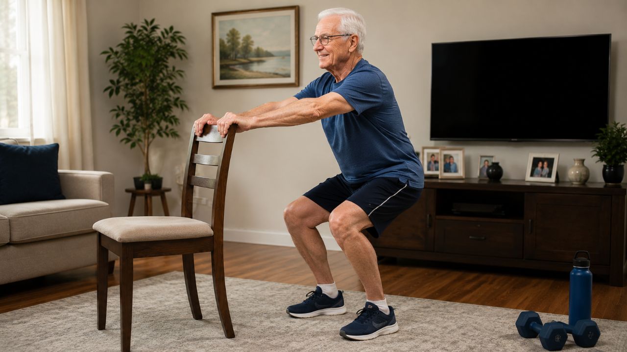 O exercício regular na terceira idade fortalece os músculos, melhora o equilíbrio e previne quedas.