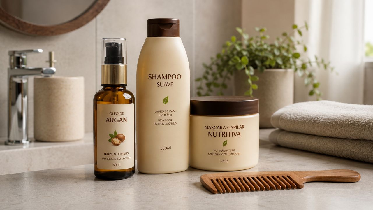 Cabelos grisalhos exigem hidratação, nutrição com óleos vegetais, shampoos suaves e hábitos saudáveis.