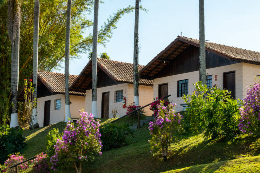 Chalés da pousada Recanto Amanhecer