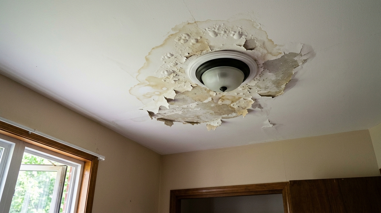 Como reparar um teto com infiltração e evitar que 