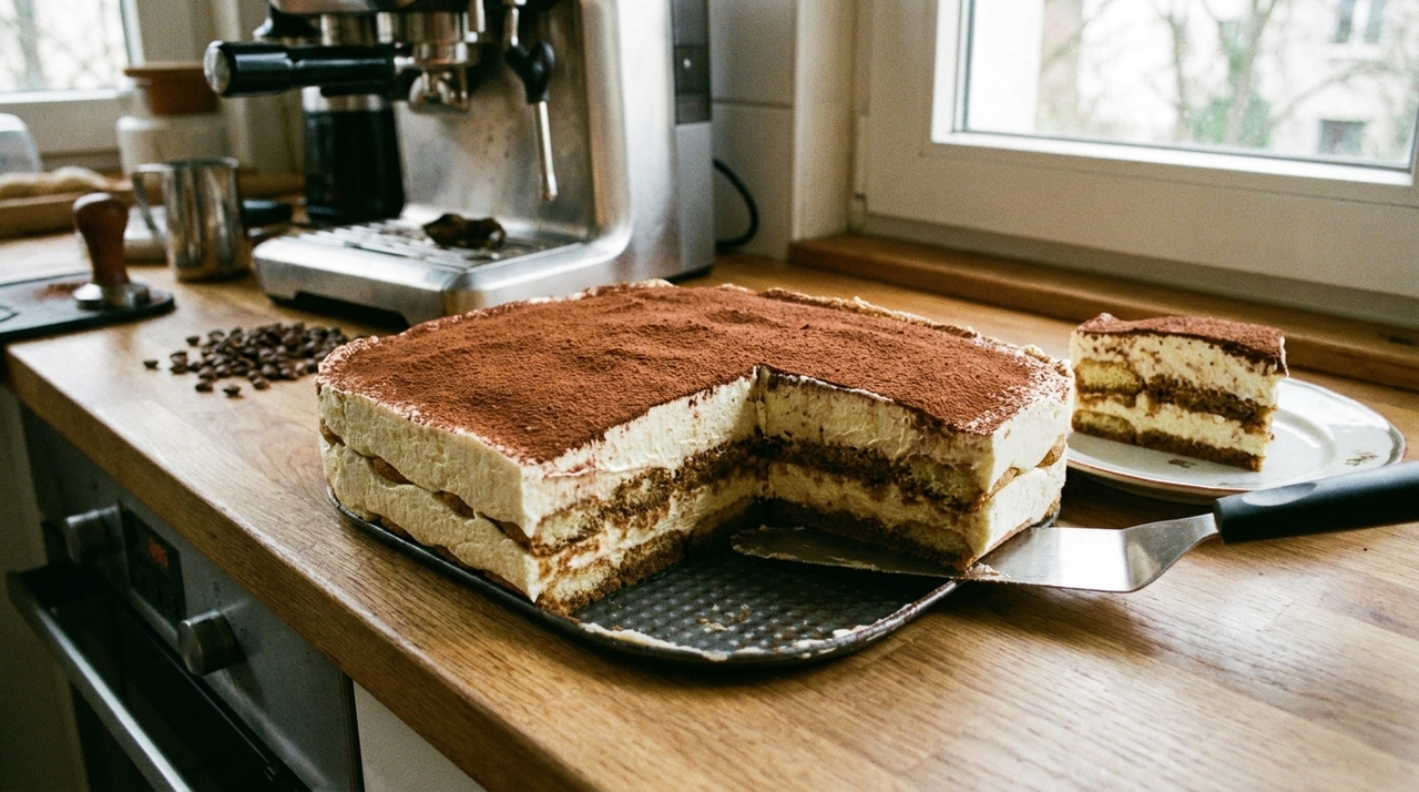 O mascarpone deve estar frio, mas maleável, e precisa entrar quando a mistura de gemas já saiu do banho-maria e perdeu o calor excessivo.