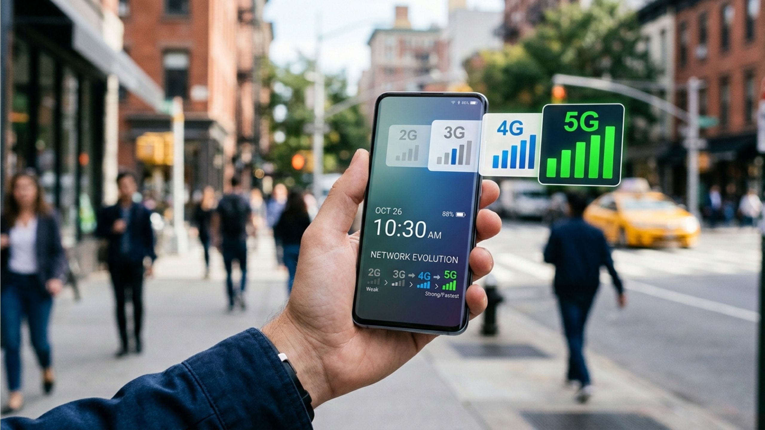 O que significam as letras nas velocidades da internet (2G, 