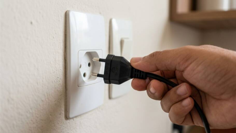 As tomadas evoluíram para aumentar a segurança elétrica