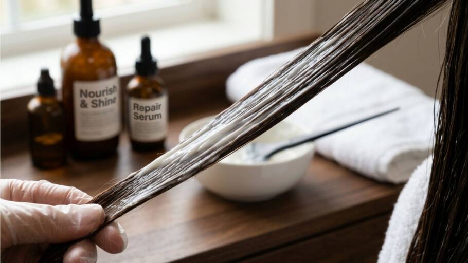 A taninoplastia utiliza compostos naturais para alinhar os fios
