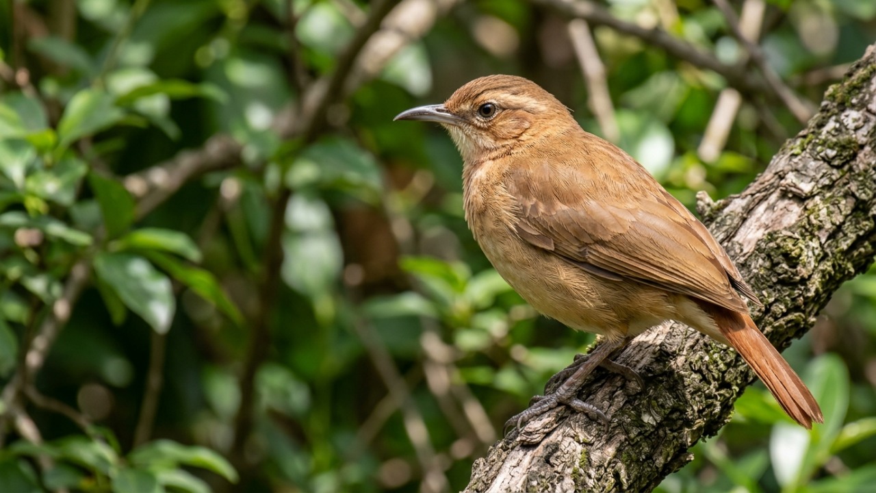 Ninhos abandonados de joão-de-barro servem como refúgio seguro para outras espécies da fauna urbana.