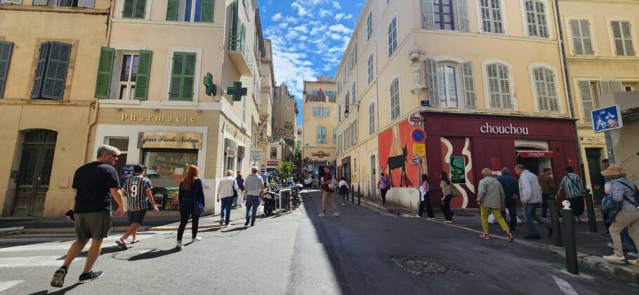 Le Panier é o bairro mais antigo de Marselha