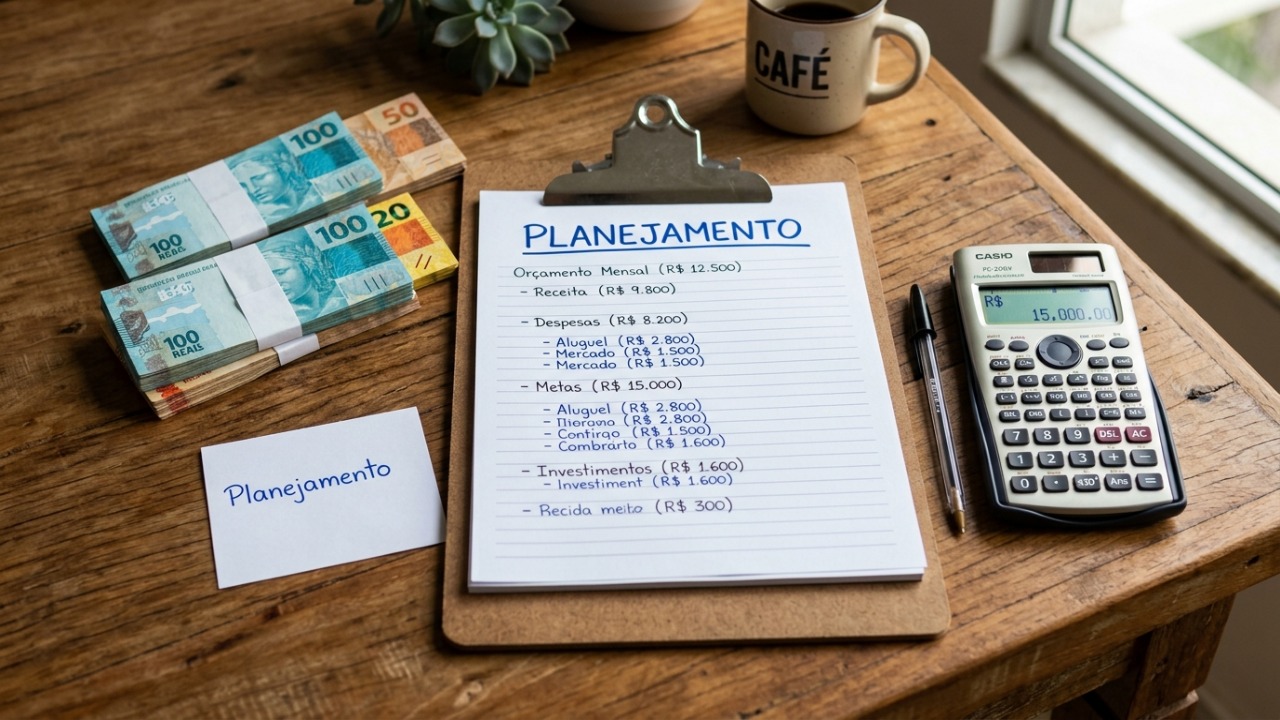 O planejamento financeiro deve incluir a remoção do piso antigo, a regularização do contrapiso e a mão de obra.