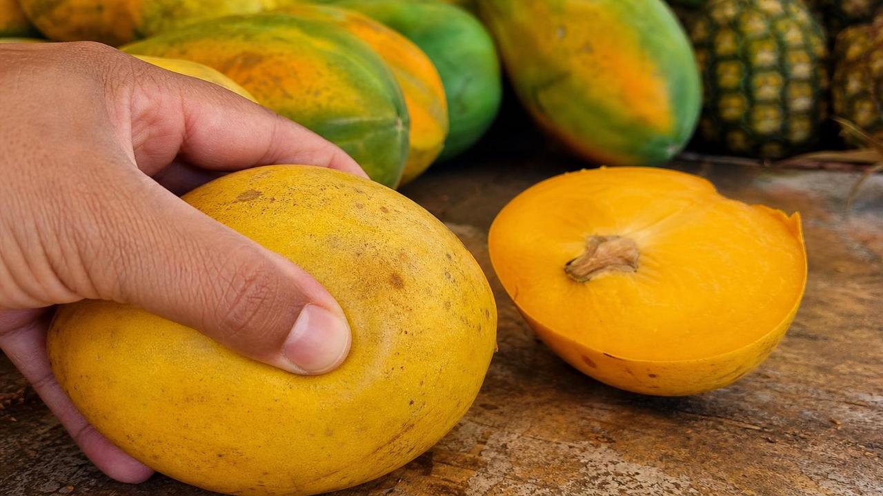 A leve maciez da casca ajuda a identificar o ponto ideal