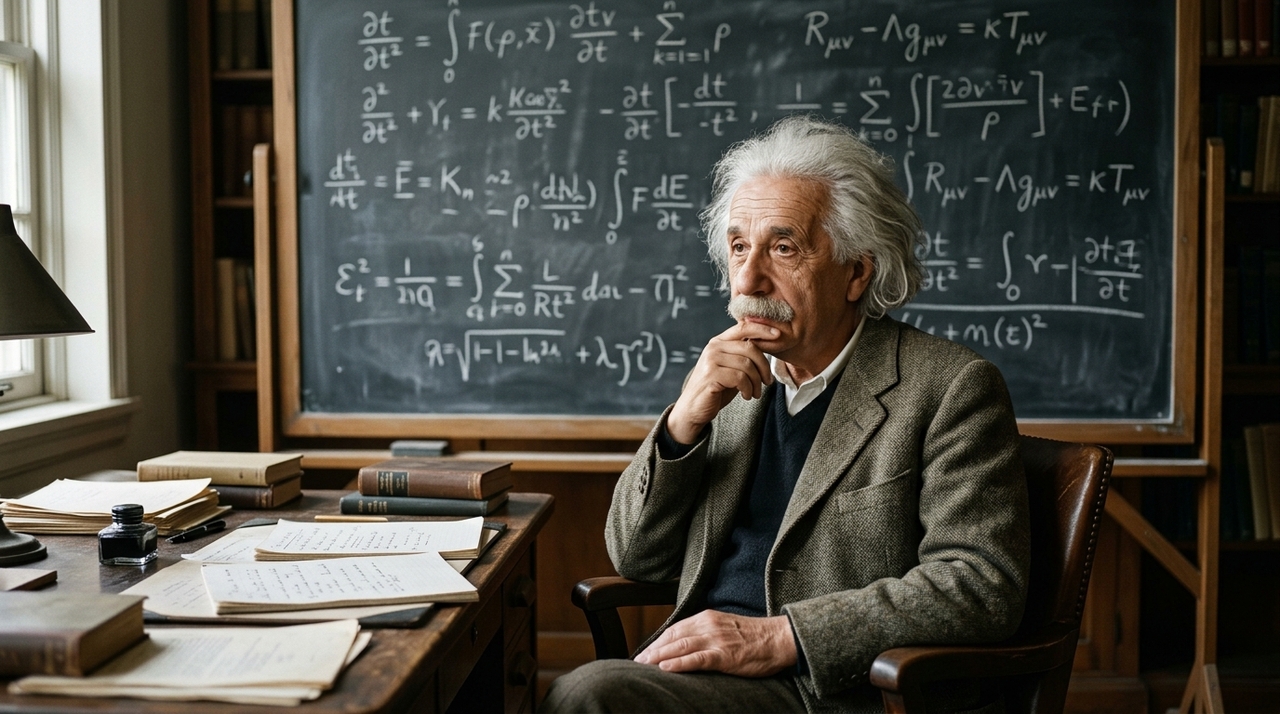A trajetória de Albert Einstein mostra que sua fama não nasceu de autopromoção, mas de uma dedicação profunda a problemas difíceis.