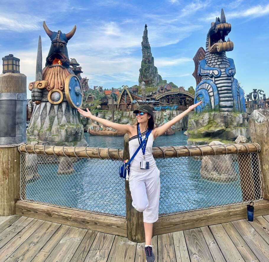 How to Train Your Dragon – Isle of Berk tem a magia de uma vila viking no meio de Orlando