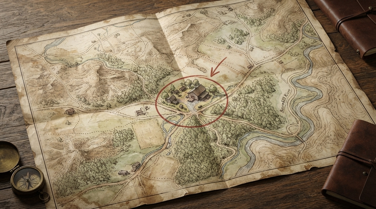 A cidade fantasma na cartografia é uma localidade registrada em mapas sem existir fisicamente