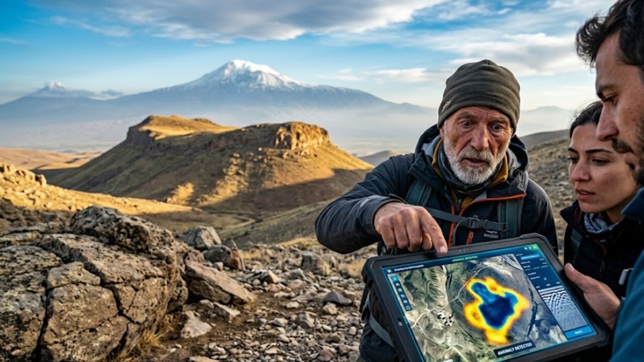 Novas análises no Monte Ararat, na Turquia, voltaram a chamar atenção em 2026 ao identificar estruturas incomuns sob a rocha